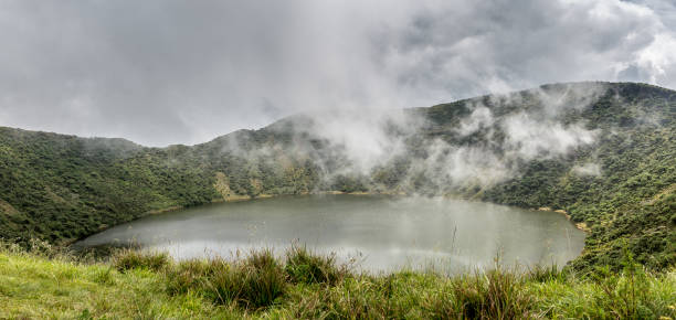 crater lake of bisoke